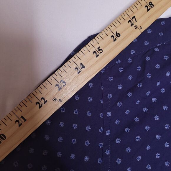 Ted Baker Shirt Mens 2 Small Blue Graphic Print - Picture 8 of 11